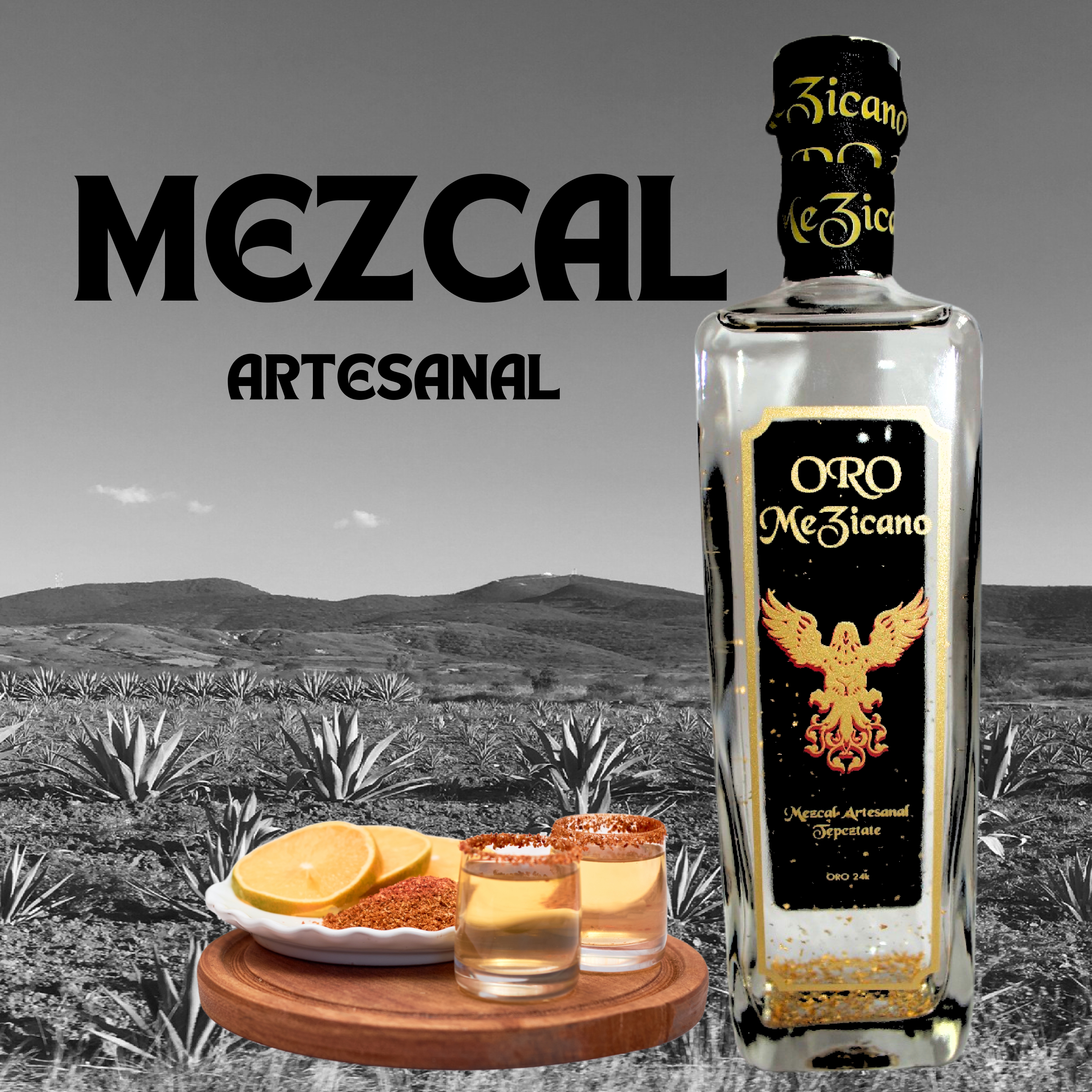 Imagen sobre el mezcal